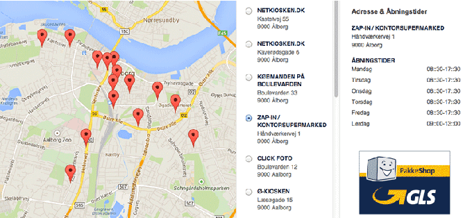 GLS Magento integration fra TRIC Solutions GLS Magento integration fra TRIC Solutions